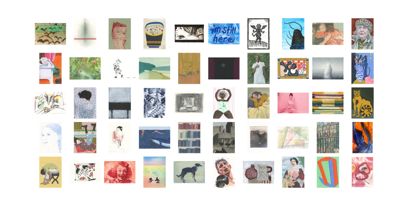 Art on a Postcard For International Women's Day 2022 Boxset of 50 Cards