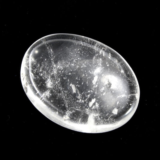 Clear Quartz Worry Stone