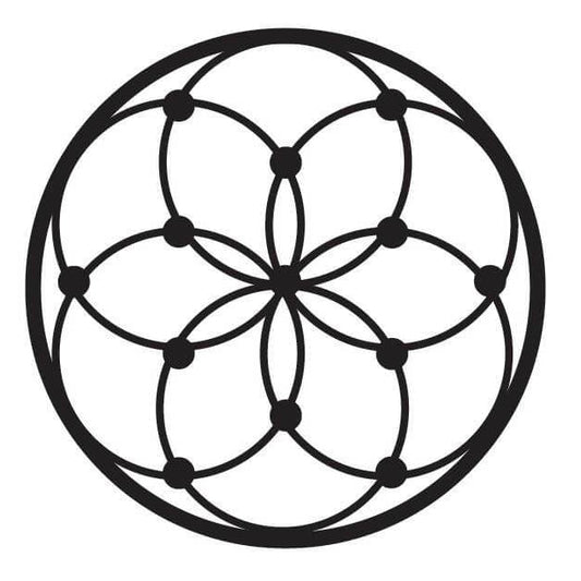 Meditation Crystal Grid