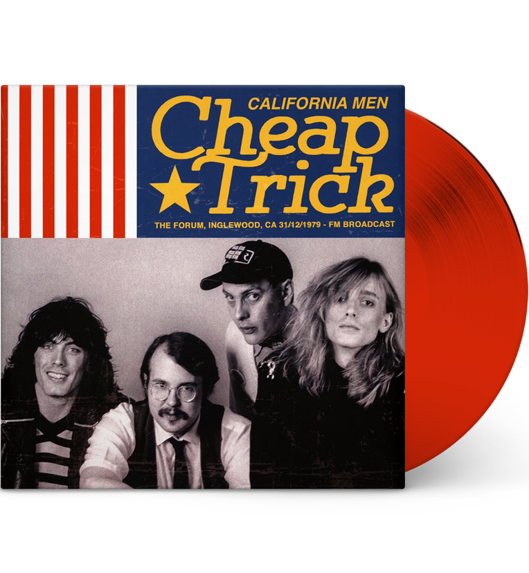 Cheap Trick – California Men: Live at the Forum, 1979 (Limited Edition 12-Inch Album on Red Vinyl)