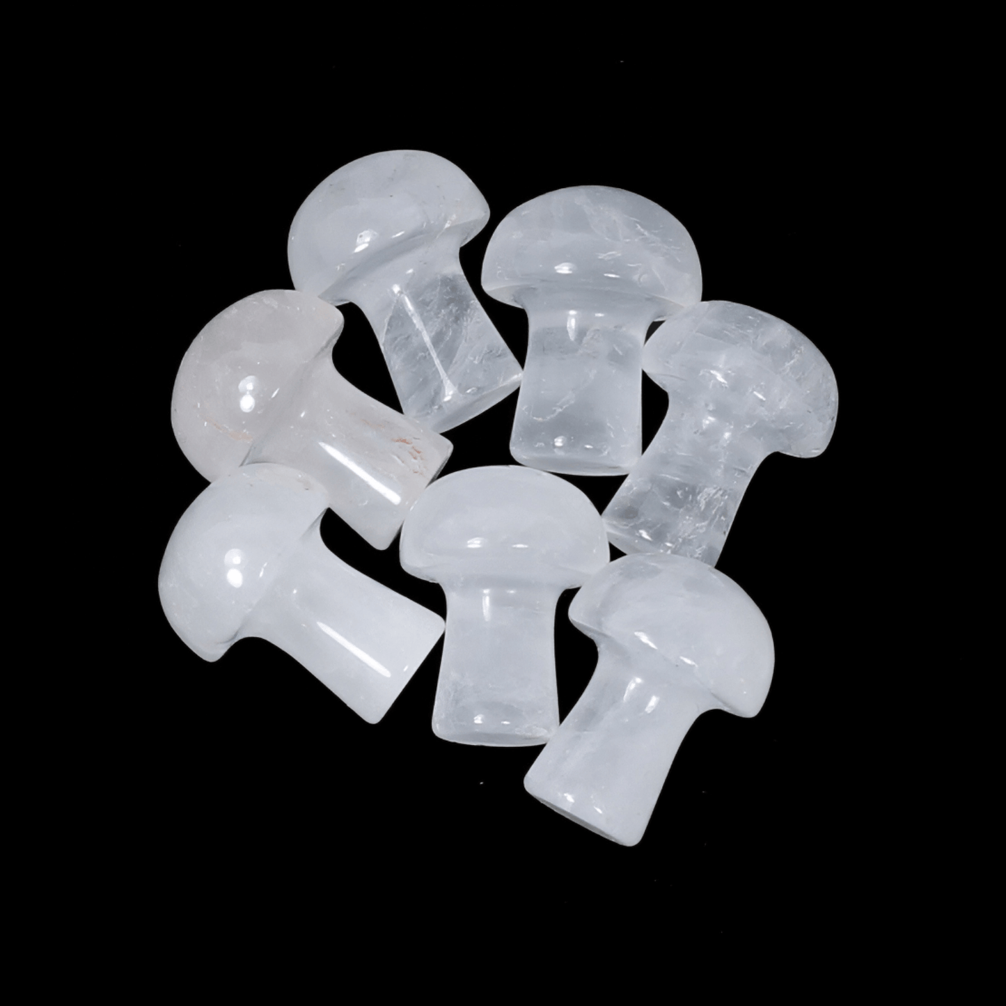Healing Mini Mushroom Crystal - Clear Quartz