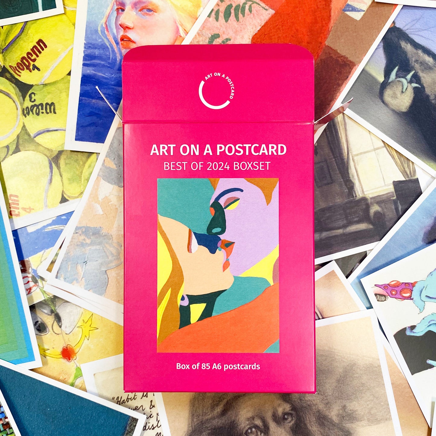 Art on a Postcard 2024 Boxset of 85 Cards