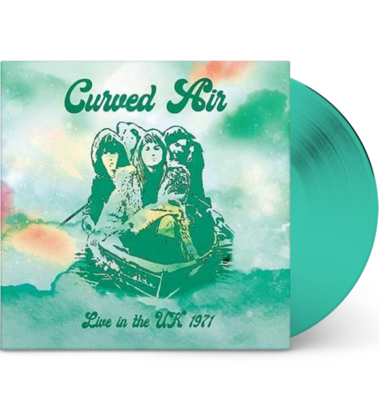 Curved Air – Live in the UK, 1971 (Limited Edition 12-Inch Album on 180g Green Vinyl)