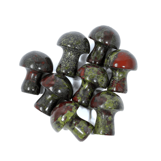 Healing Mini Mushroom Crystal - Dragons Stone