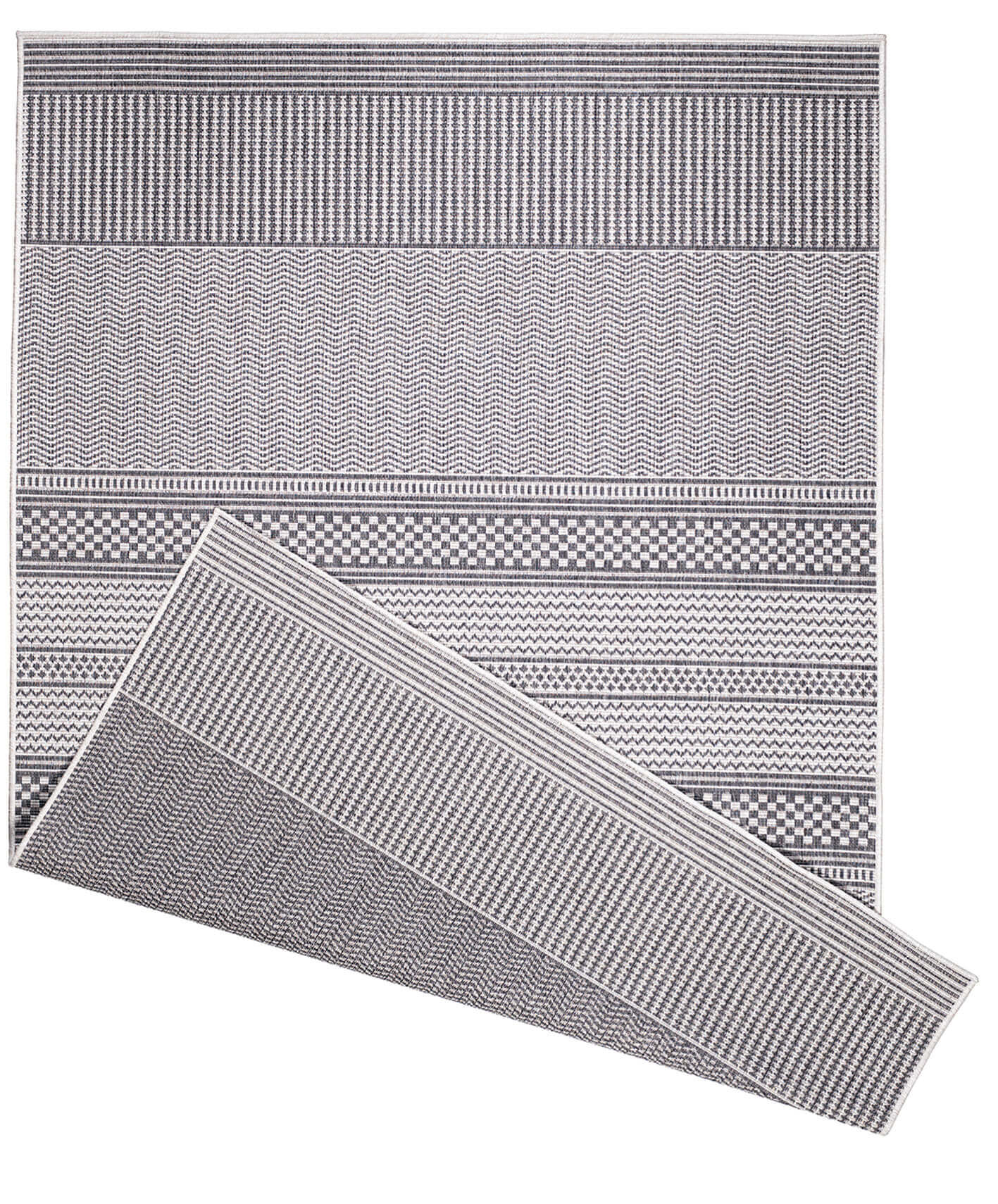 Duo Weave Outdoor Rug Fine Line
