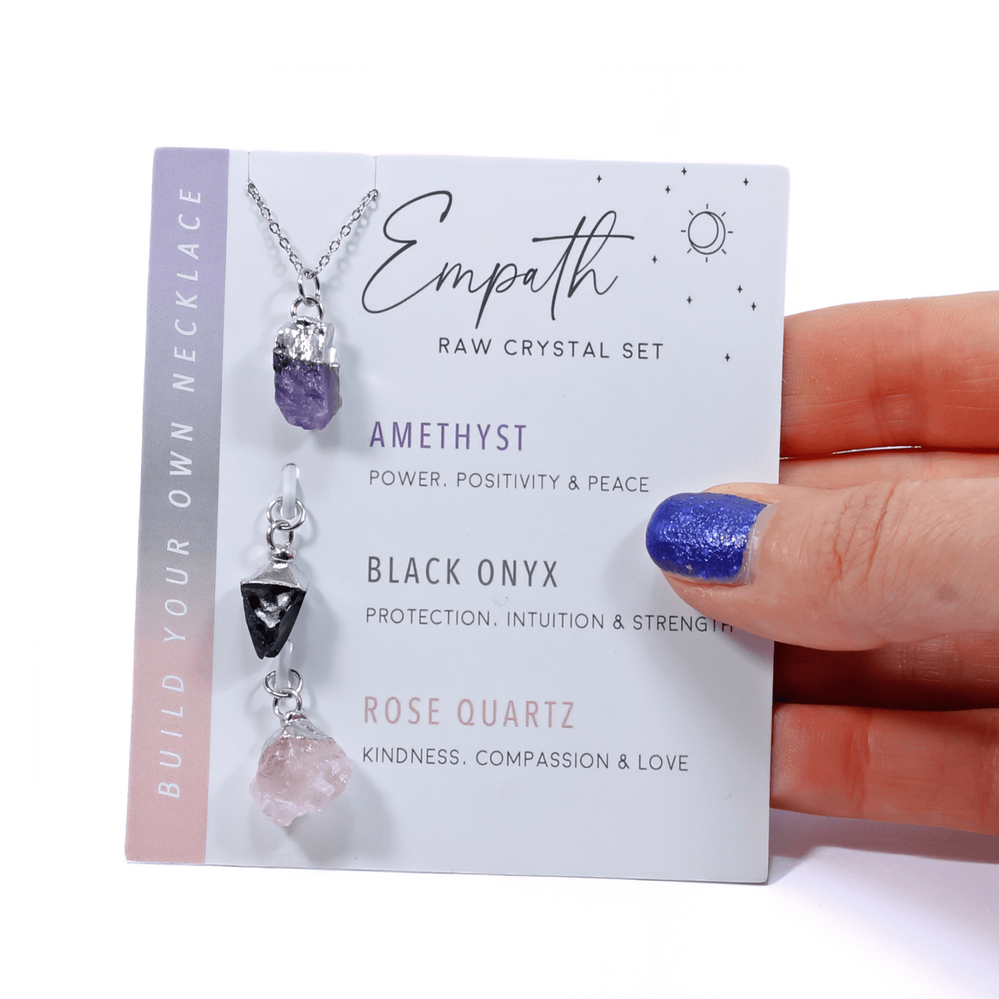 Interchangeable Healing Crystal Necklace - Empath