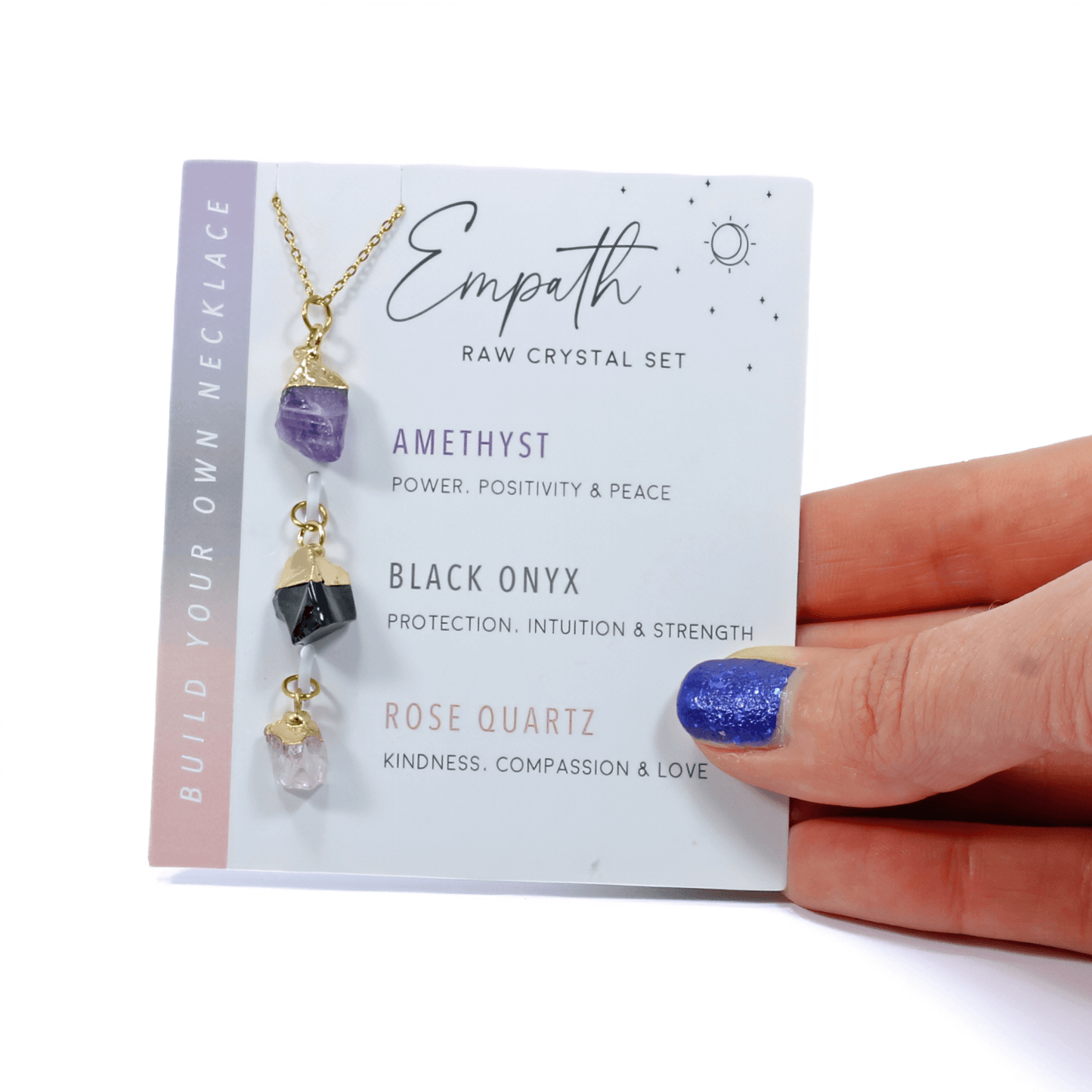 Interchangeable Healing Crystal Necklace - Empath