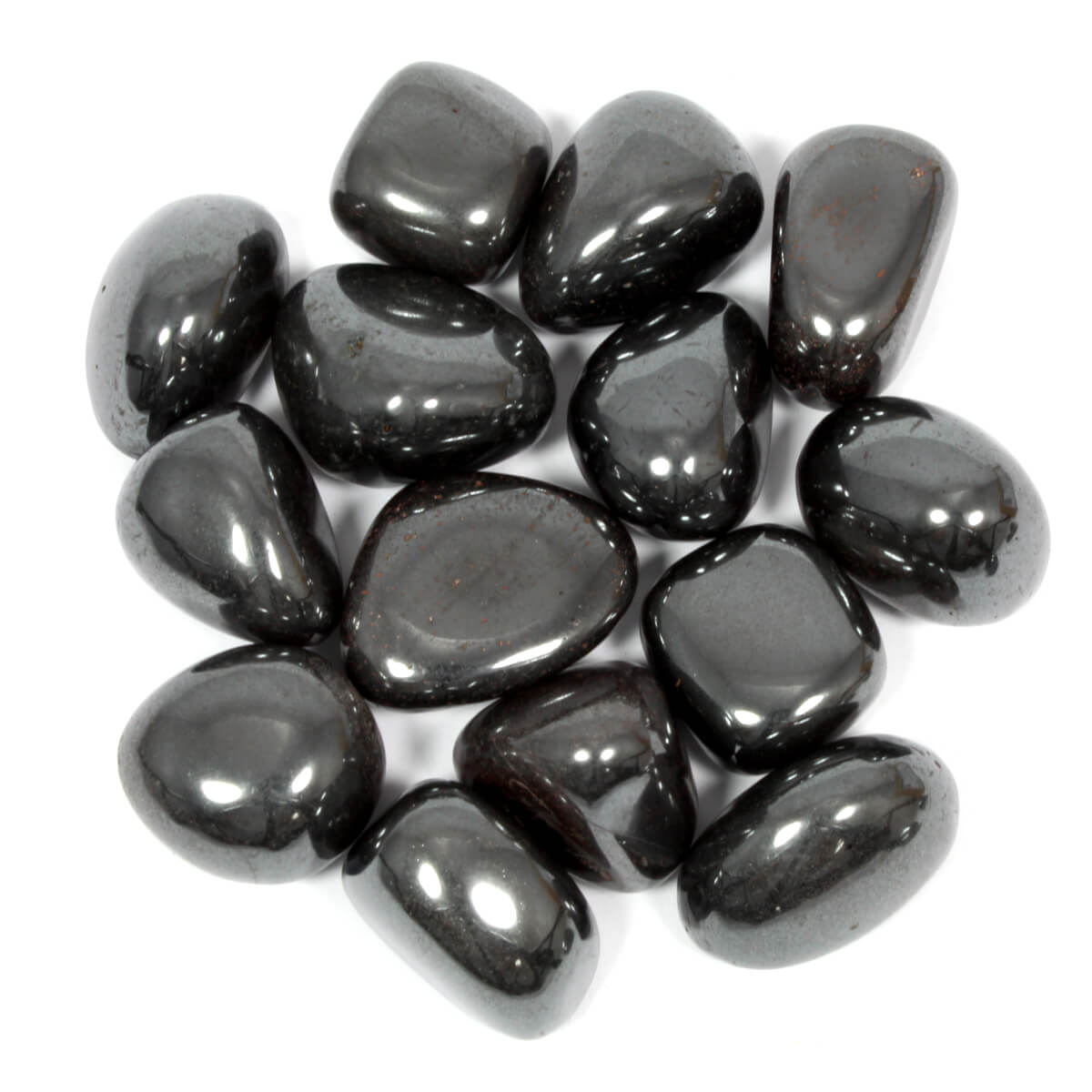 Hematite Polished Tumblestone Healing Crystals