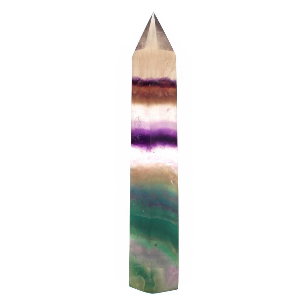 Rainbow Fluorite Free-Standing Point