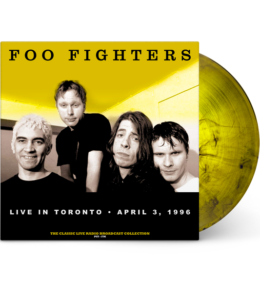 Foo Fighters – Live in Toronto, 1996 (Limited Edition 12-Inch Album on 180g Yellow Marble Vinyl)