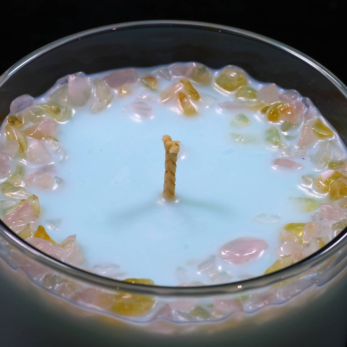 Forget Me Not - Crystal Infused Scented Candle