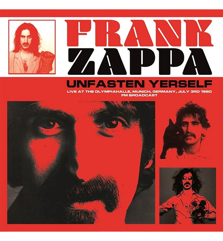 Frank Zappa – Unfasten Yerself: Live in Munich, 1980 (Limited Edition 12-Inch Album on Red Vinyl)