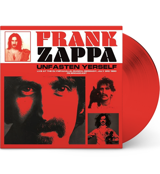 Frank Zappa – Unfasten Yerself: Live in Munich, 1980 (Limited Edition 12-Inch Album on Red Vinyl)