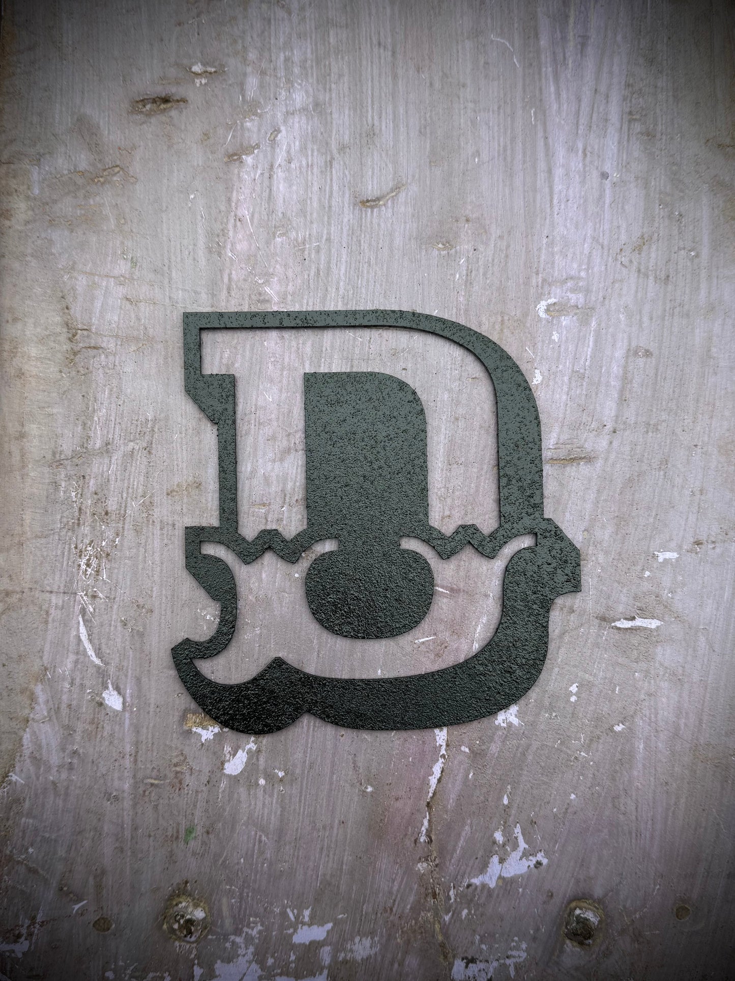 A-Z Rustic 5" or 12" Black Metal Carnival Letters.