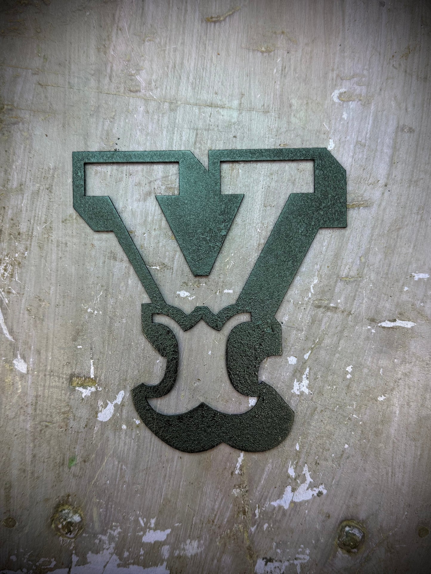 A-Z Rustic 5" or 12" Black Metal Carnival Letters.