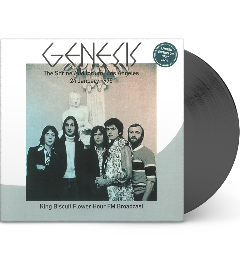 Genesis – The Shrine Auditorium, Los Angeles, 24 January 1975 (Limited Edition 12-Inch Album on Grey Vinyl)