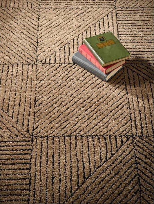 Modern Wool Rug Geometric Design