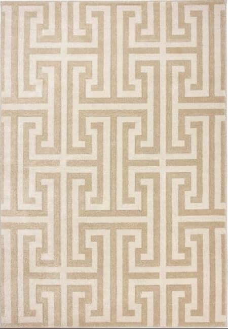 Greek Key Rug Geometric Design