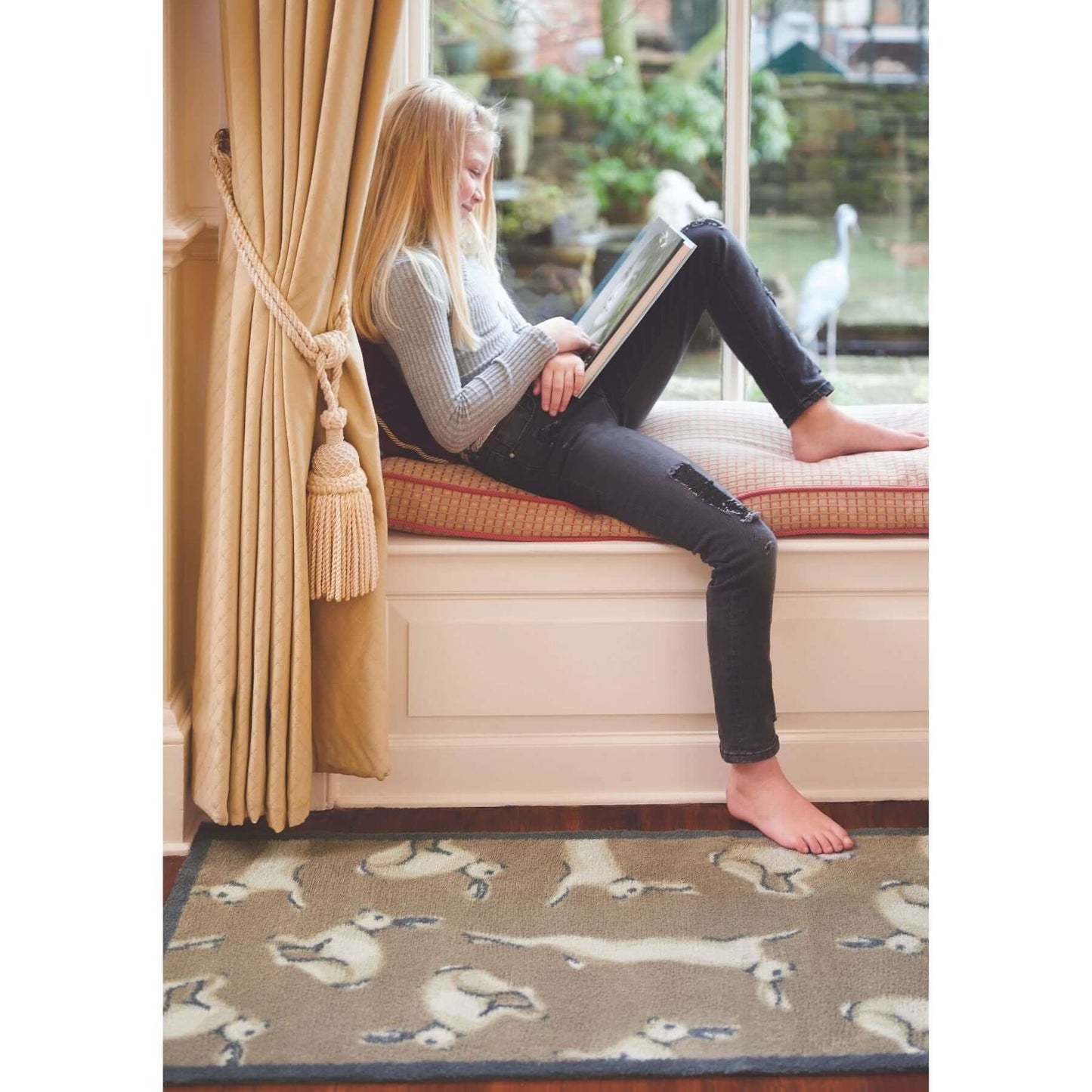 Eco-Friendly Cotton Animal Mat