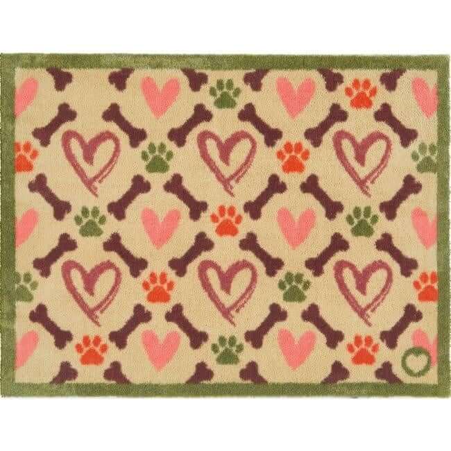 Eco-Friendly Washable Heart Pet Mat