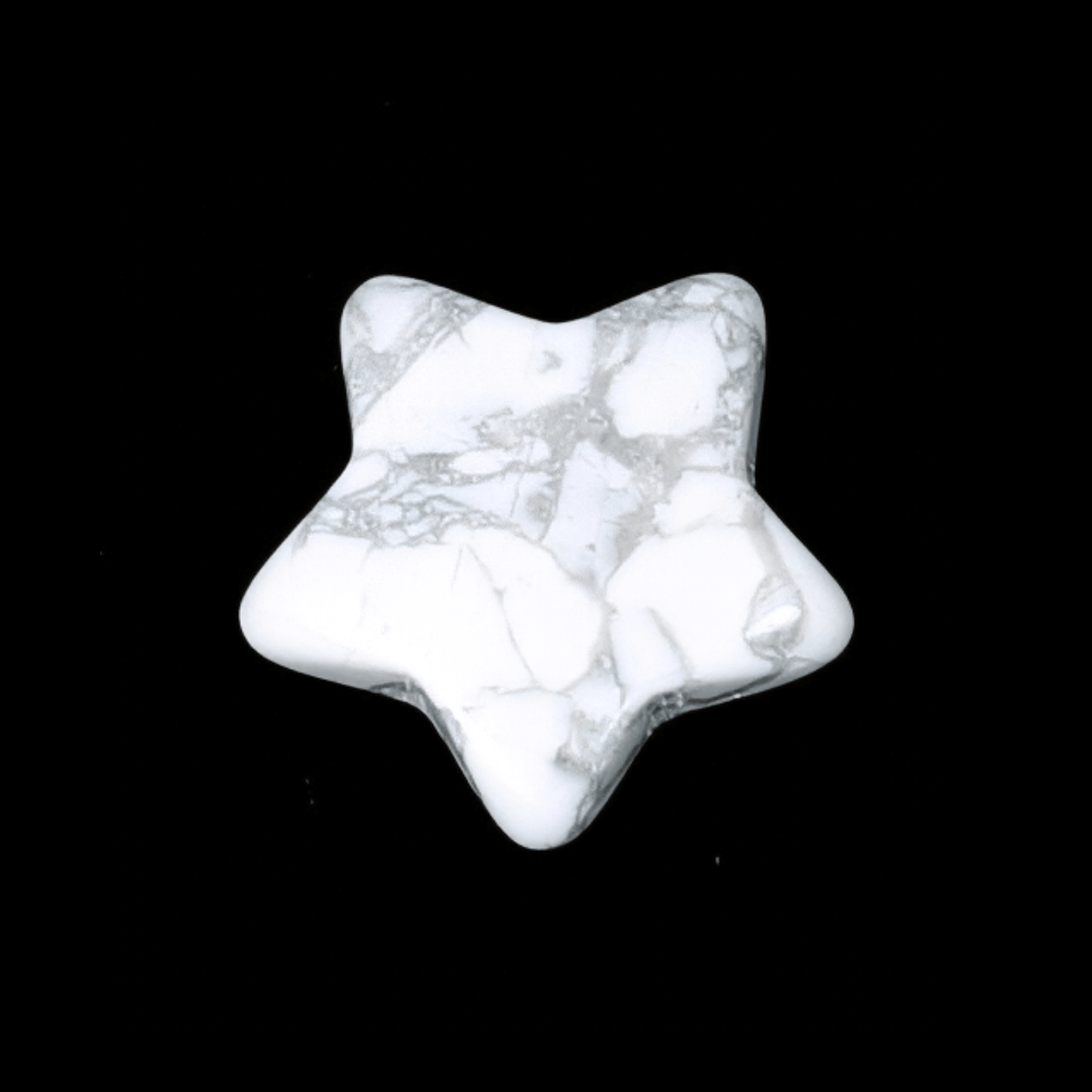 Healing Mini Star Crystal - White Howlite