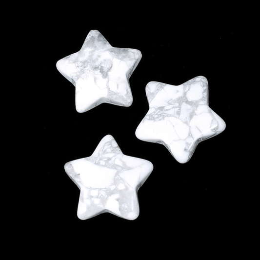 Healing Mini Star Crystal - White Howlite