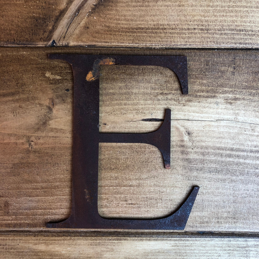 Classic Rusty Metal Letters 5" And 12" A-Z 0-9 Rustic Signs For The Home And Garden