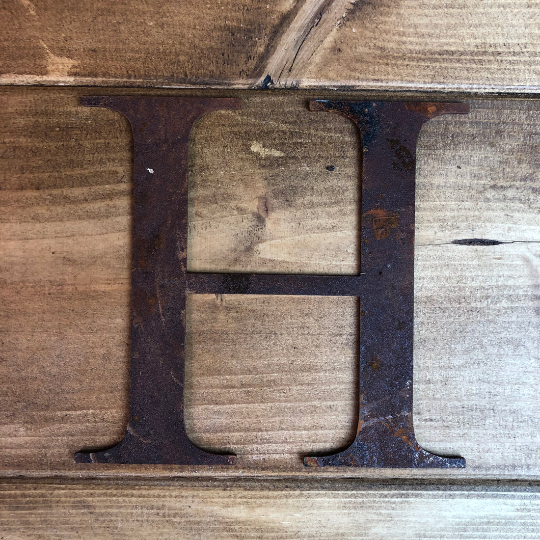 Classic Rusty Metal Letters 5" And 12" A-Z 0-9 Rustic Signs For The Home And Garden