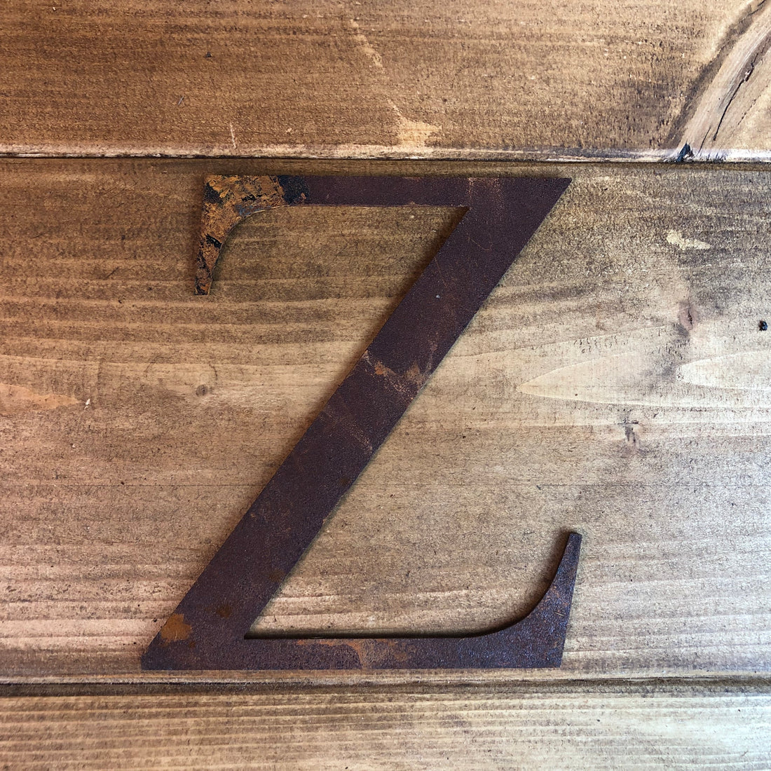 Classic Rusty Metal Letters 5" And 12" A-Z 0-9 Rustic Signs For The Home And Garden