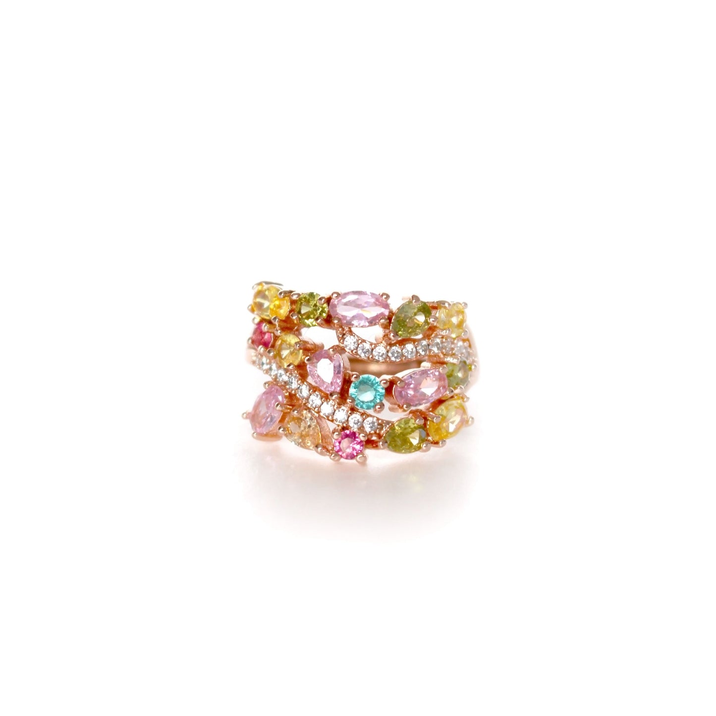 Catriona Multi Jewel Statement Ring