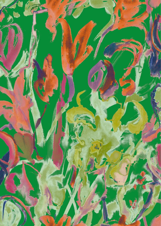 Watercolour Floral Wallpaper