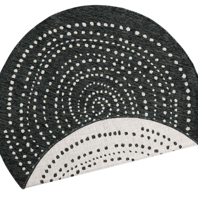 Indoor Outdoor Bali Reversible Round Rug