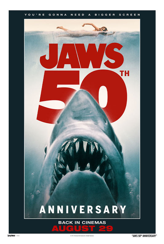 Jaws 50th Anniversary (One Sheet)