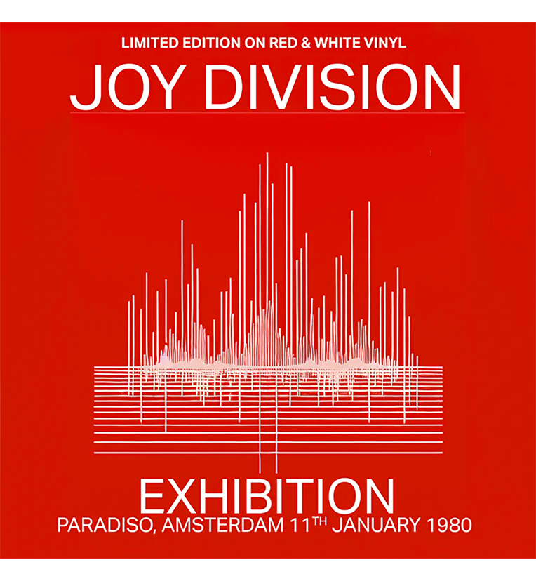 Joy Division – Exhibition: Live in Amsterdam, 1980 (Limited Edition 12-Inch Album on White/Red Splatter Vinyl)
