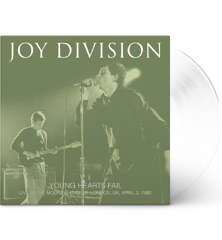 Joy Division – Young Hearts Fail: Live in London, 1980 (Limited Edition 12-Inch Album on Clear Vinyl)