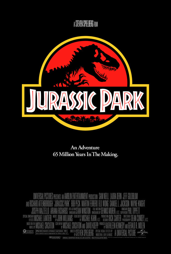 Jurassic Park Theatrical Key-Art (One Sheet)