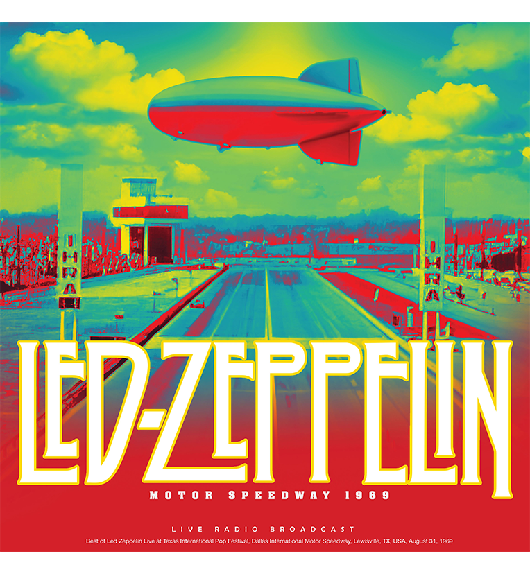 Led Zeppelin – Motor Speedway 1969 (Limited Edition 12-Inch Album on 180g Transparent Green Vinyl)