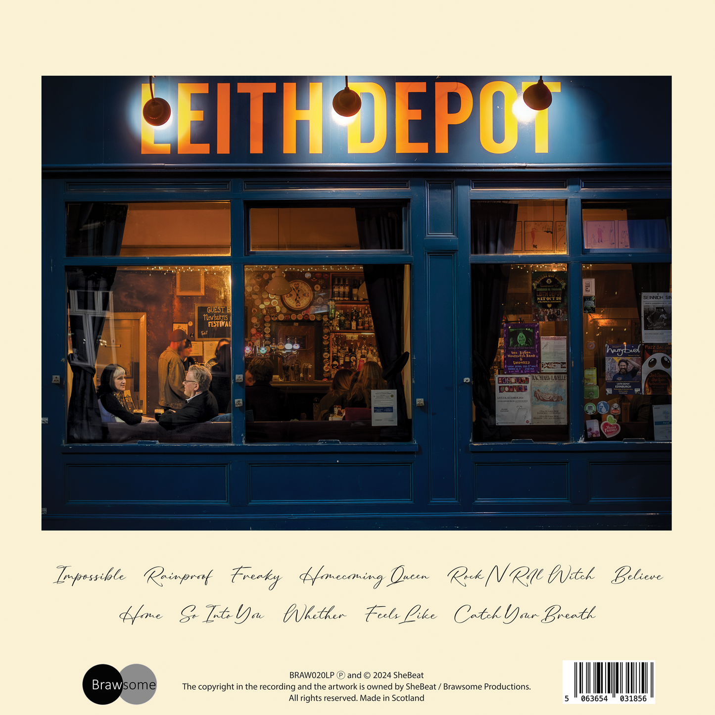 SheBeat - From Liverpool to Leith LP & CD