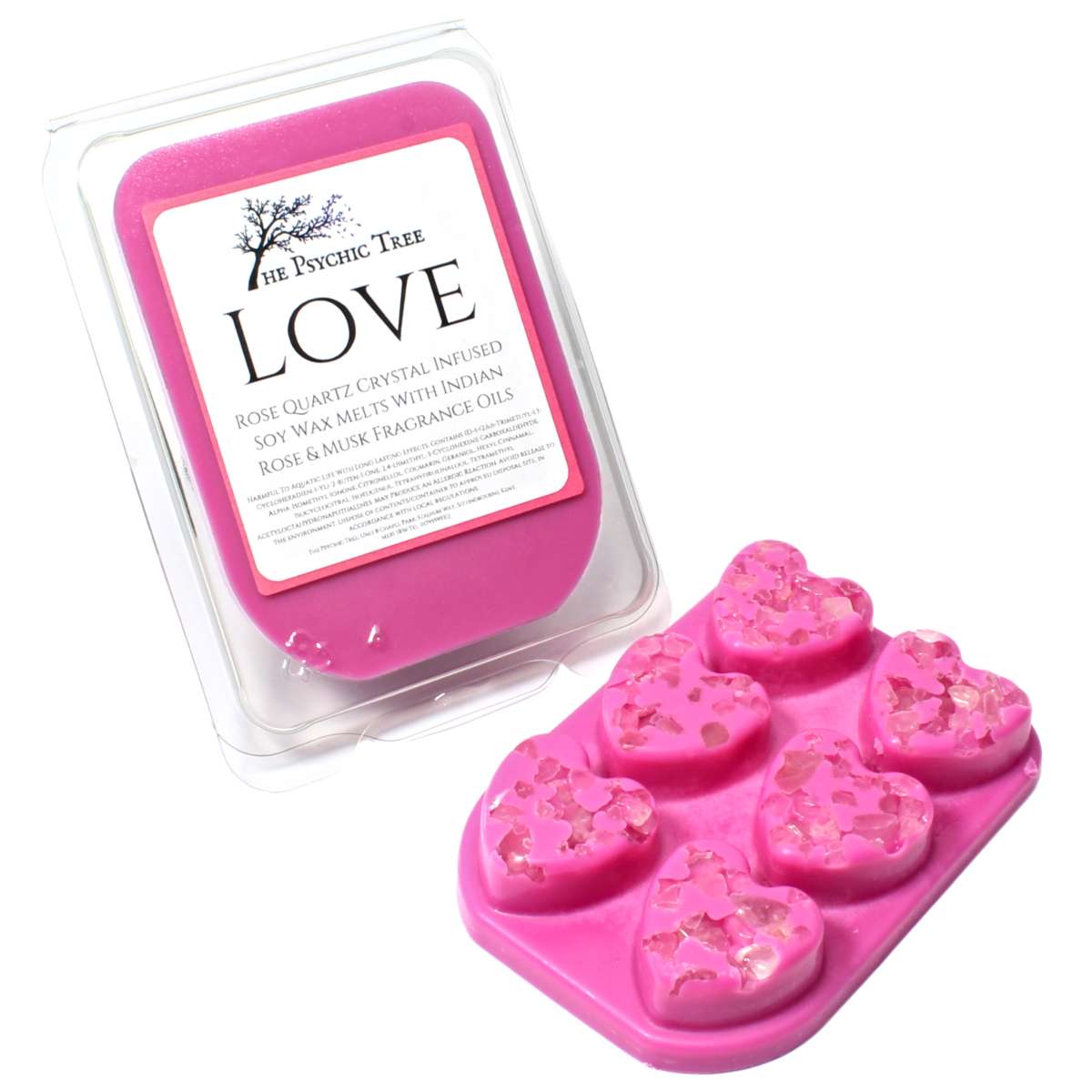 Love - Crystal Infused Scented Wax Melts