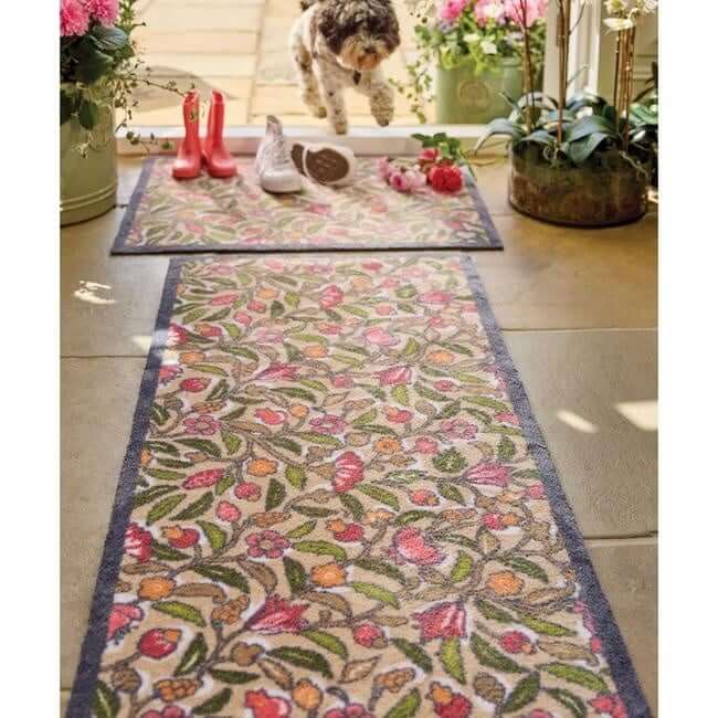 Eco-Friendly Washable Floral Mat