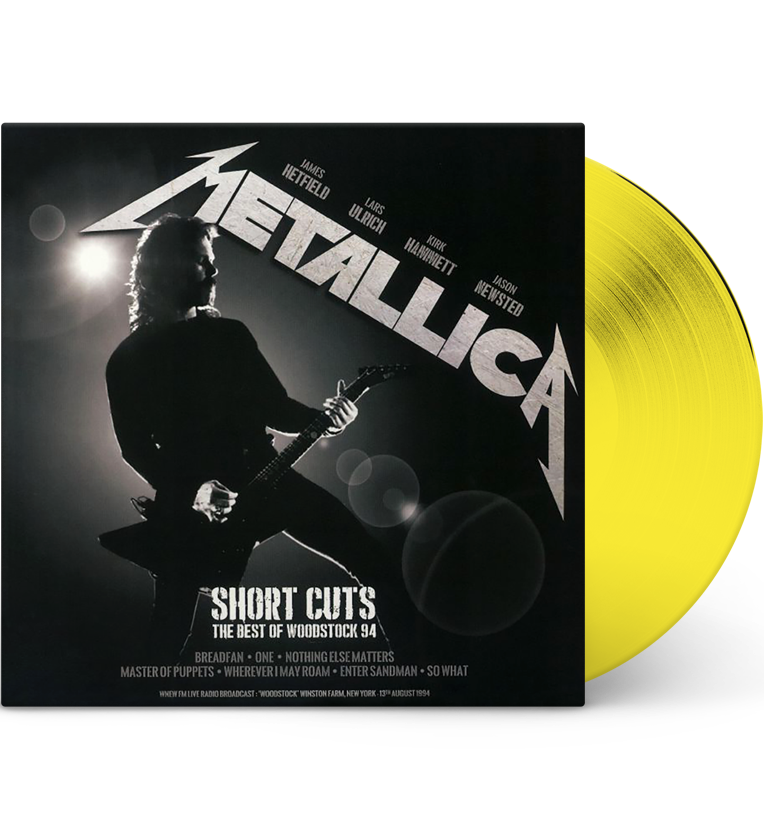 Metallica – Short Cuts: The Best of Woodstock ’94 (Special Edition 12-Inch Album on Yellow Vinyl)