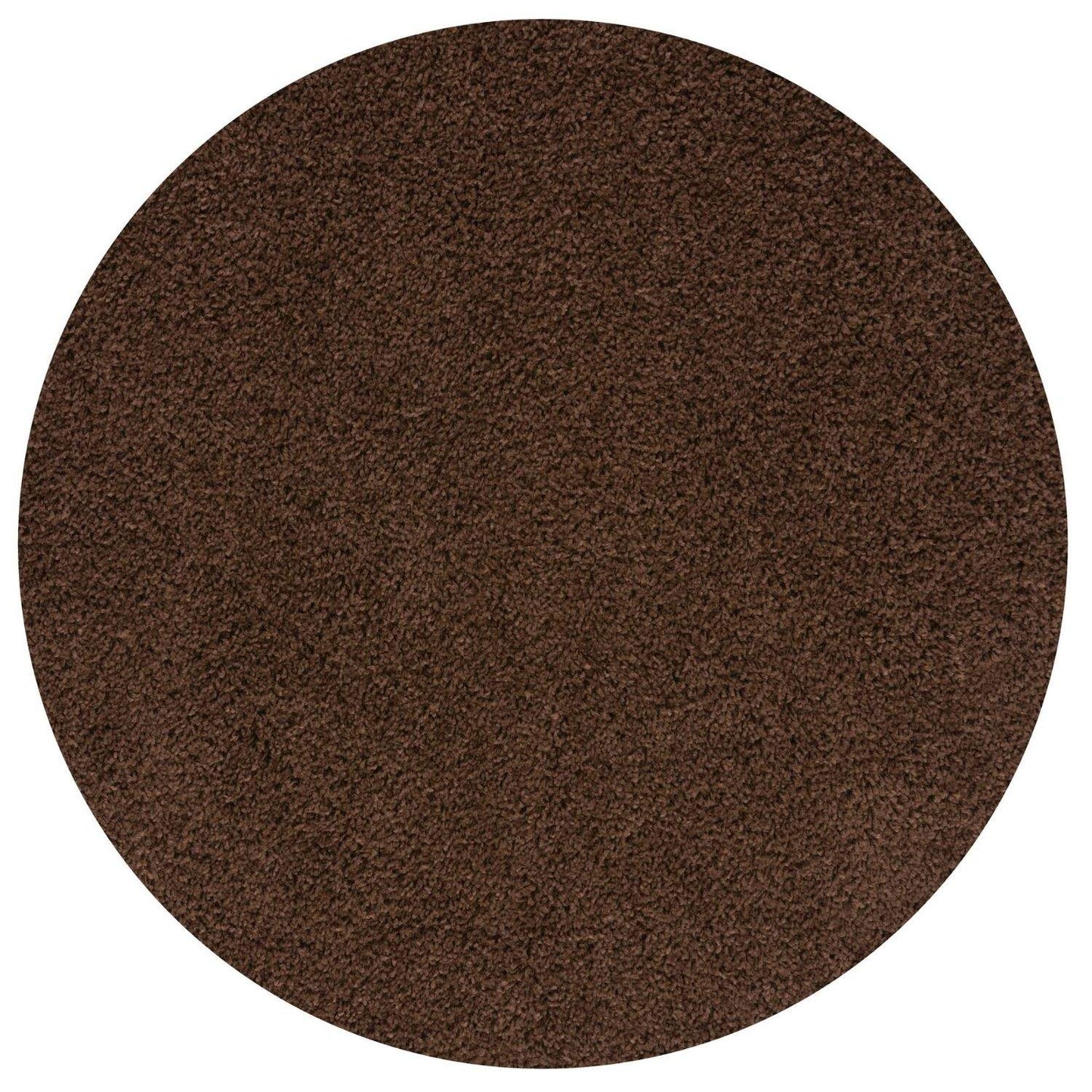 Myshaggy Solid Brown Rug