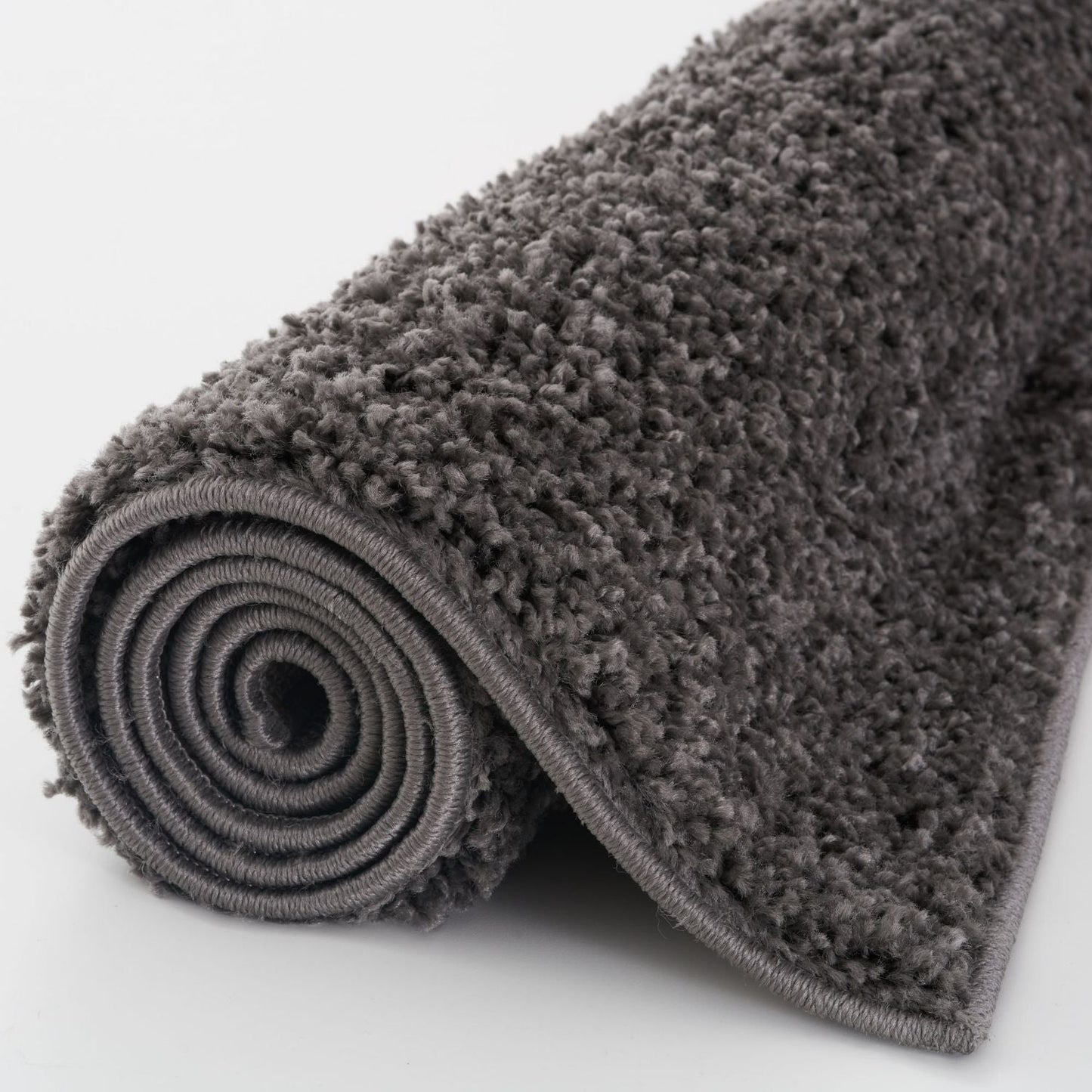 Myshaggy Solid Dark Grey Rug