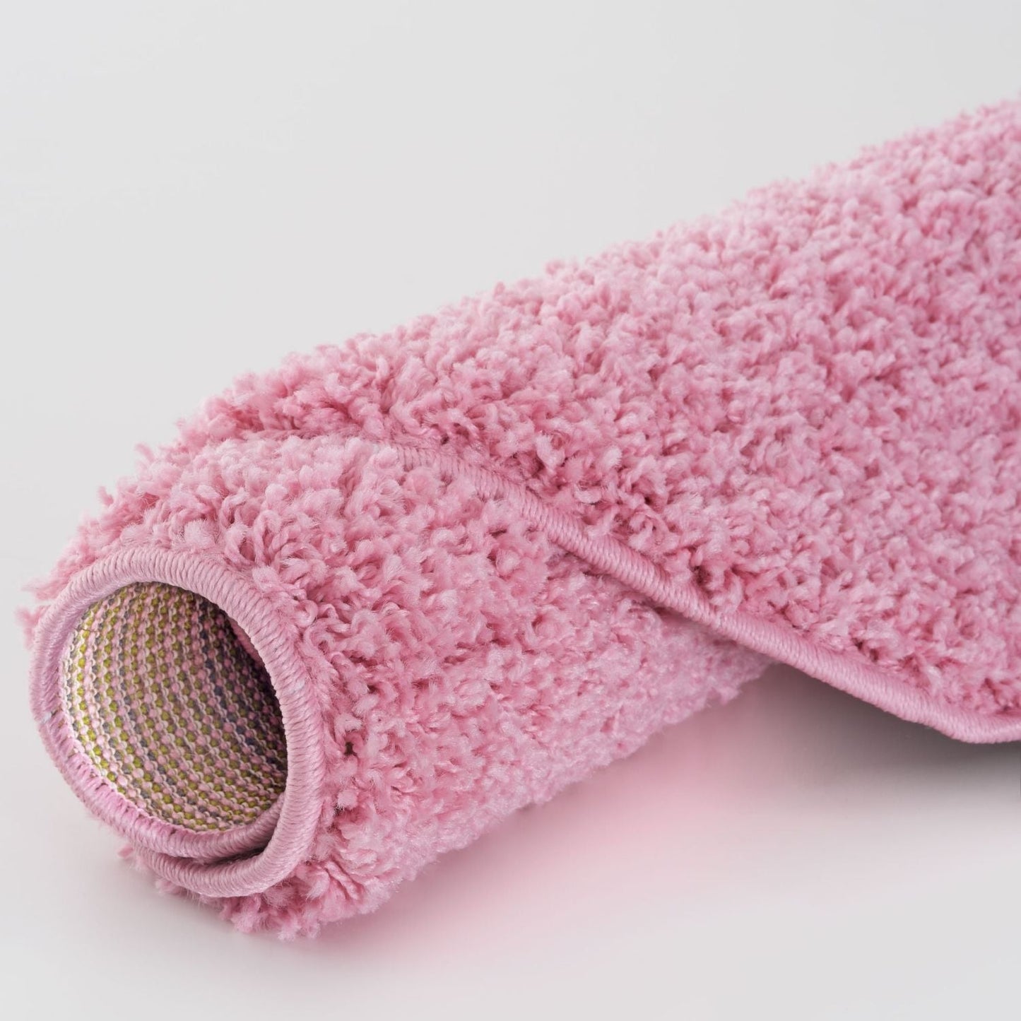 Myshaggy Solid Pink Rug