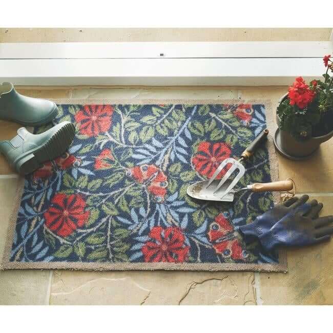 Eco-Friendly Washable Floral Mat