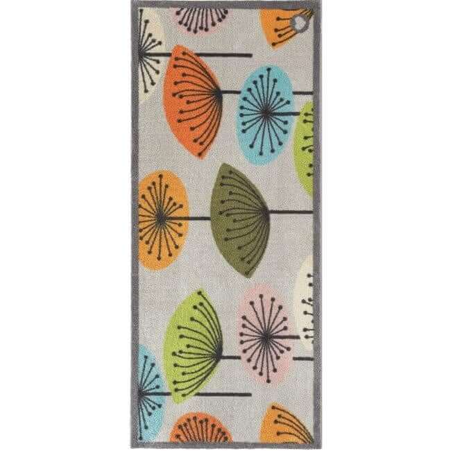 Eco-Friendly Washable Floral Mat