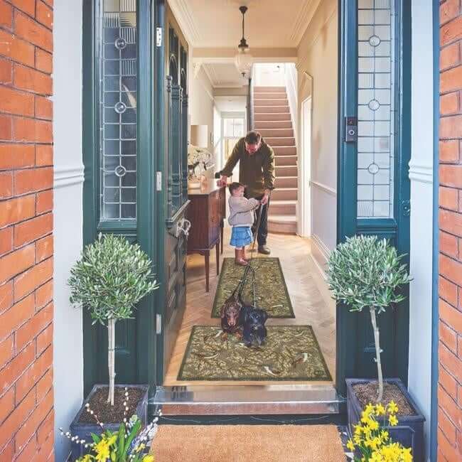 Eco-Friendly Washable Birds Mat