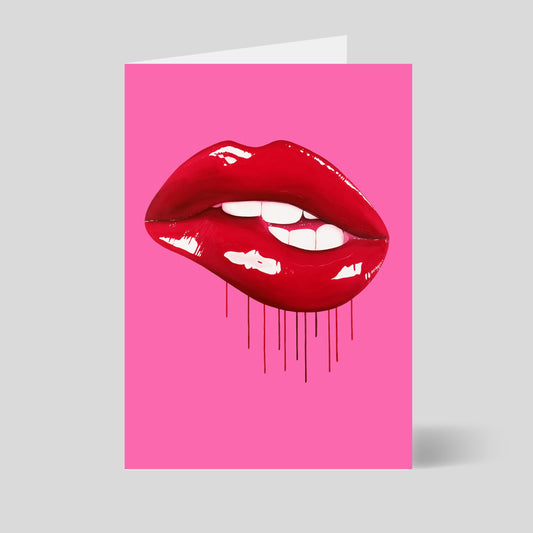 Sara Pope - Obsession - Greetings Card