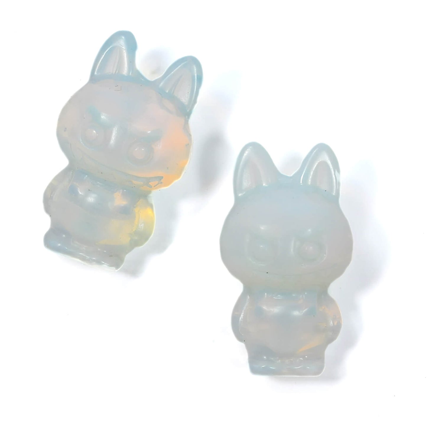 Labubu Opalite Crystal Carving – Dreamy Energy & Playful Serenity