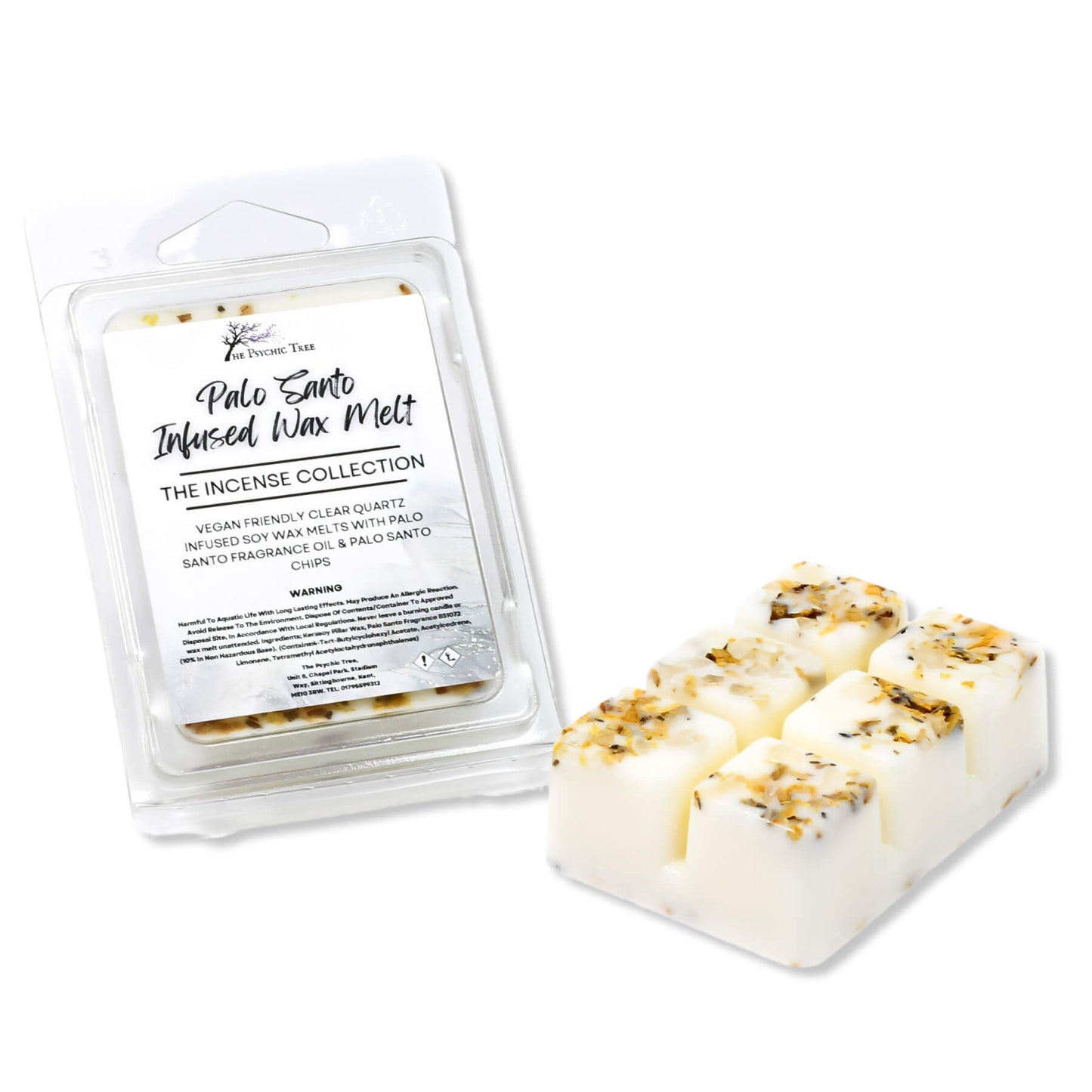 Palo Santo Crystal Infused Scented Wax Melts - The Incense Collection